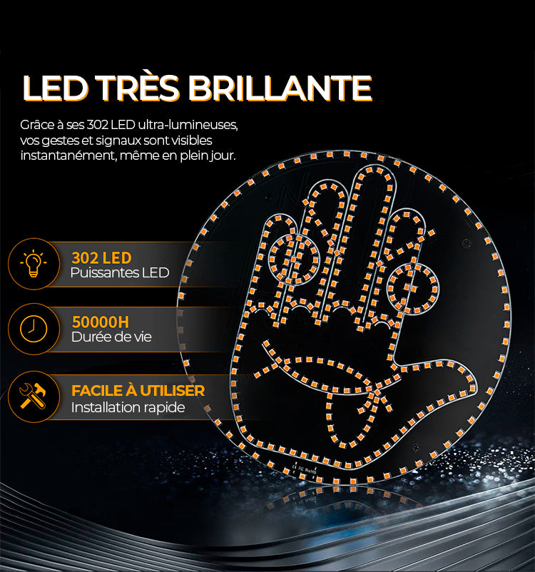 Éclairage LED Expressif pour Voiture