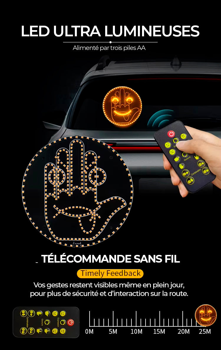 Éclairage LED Expressif pour Voiture